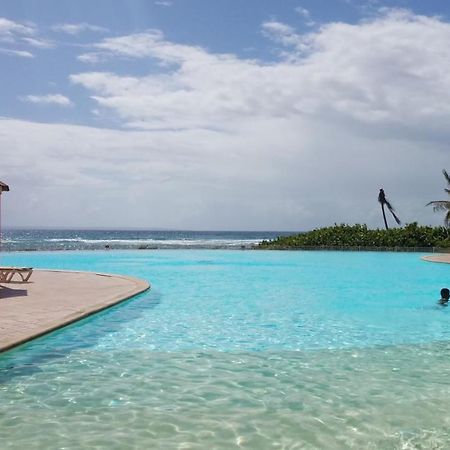 Appartement Rez-De-Chaussee De Villa A 1 Minute De La Plage Saint-Francois  Buitenkant foto