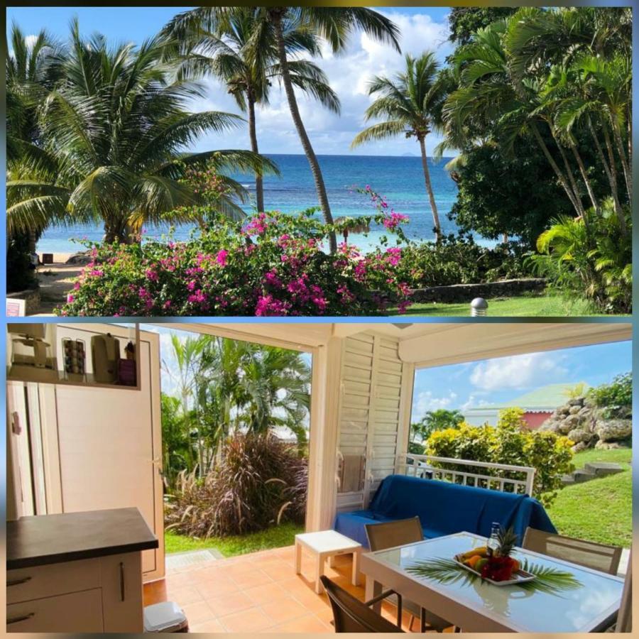 Appartement Rez-De-Chaussee De Villa A 1 Minute De La Plage Saint-Francois  Buitenkant foto