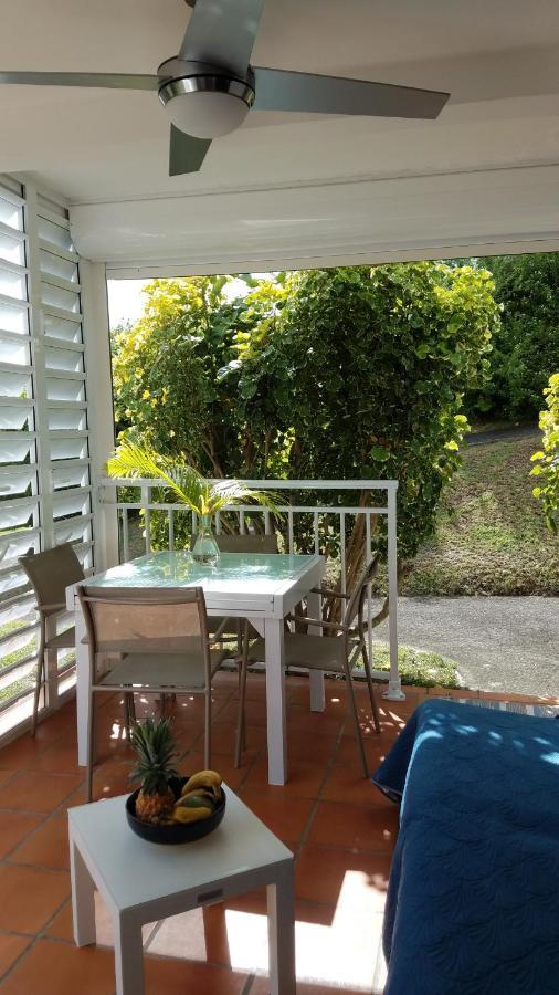 Appartement Rez-De-Chaussee De Villa A 1 Minute De La Plage Saint-Francois  Buitenkant foto