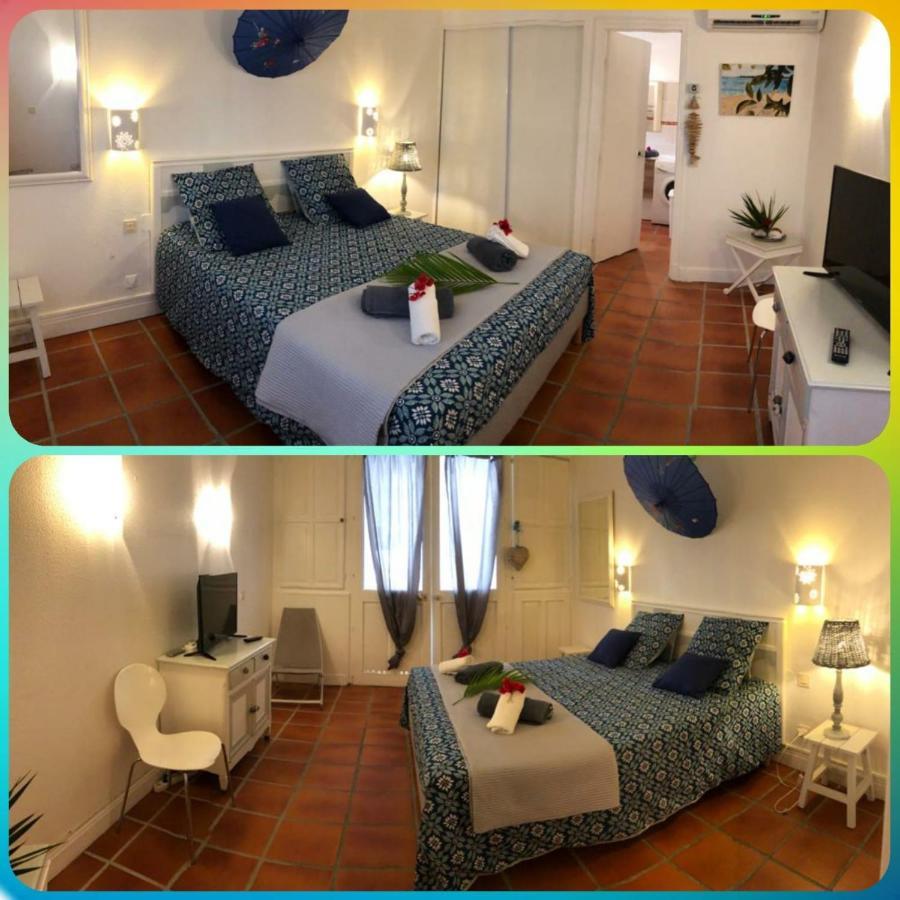 Appartement Rez-De-Chaussee De Villa A 1 Minute De La Plage Saint-Francois  Buitenkant foto